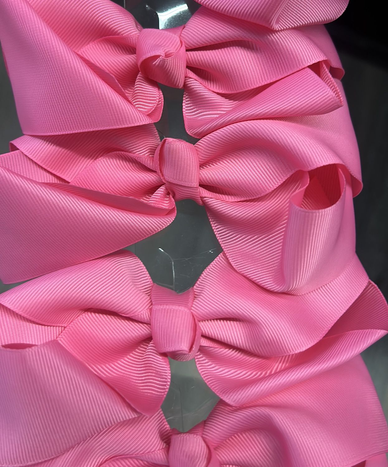 Fuchsia Hair Bow