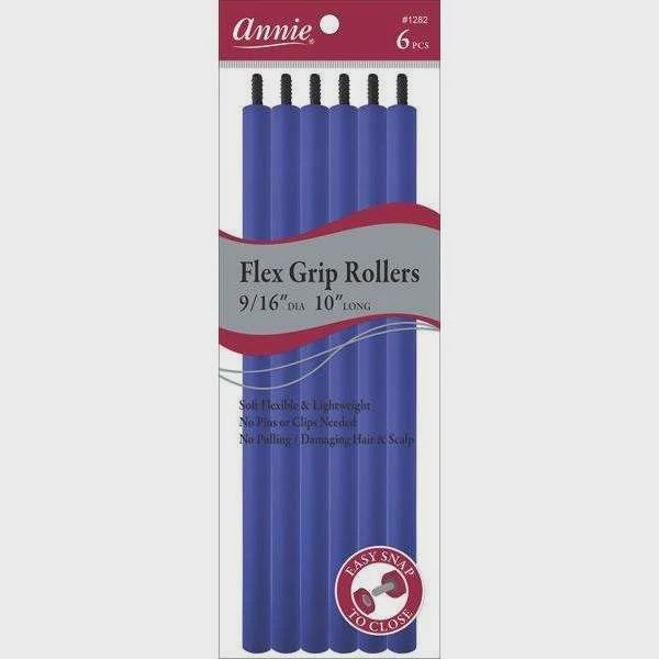 Annie Soft Twist Rollers 9/16" XL Blue