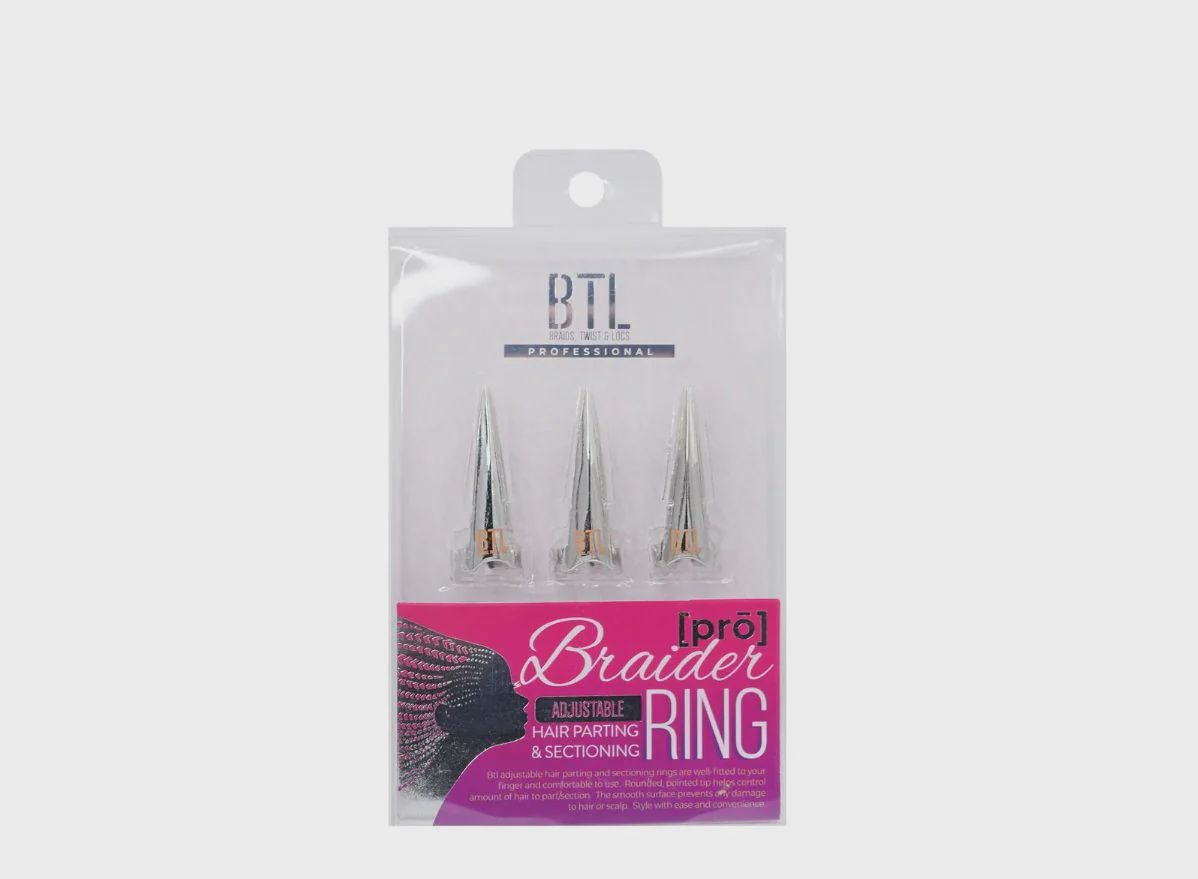 BTL Pro Silver Hair Parting Ring - 3 ct