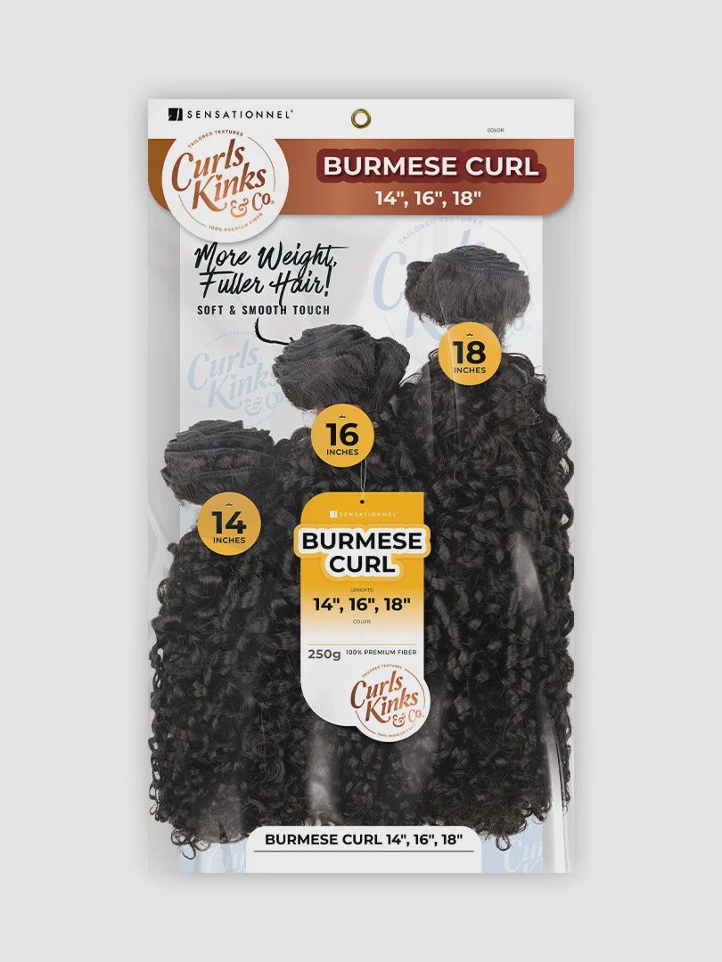 Curls Kinks &amp; Co - Burmese Curl - S1B/Ginger 14-16-18
