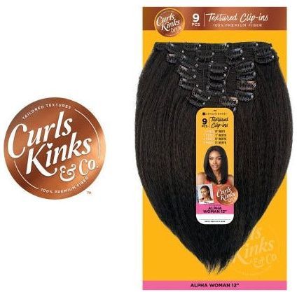 Curls Kinks &amp; Co - Clip-In Alpha Woman 12" - 1