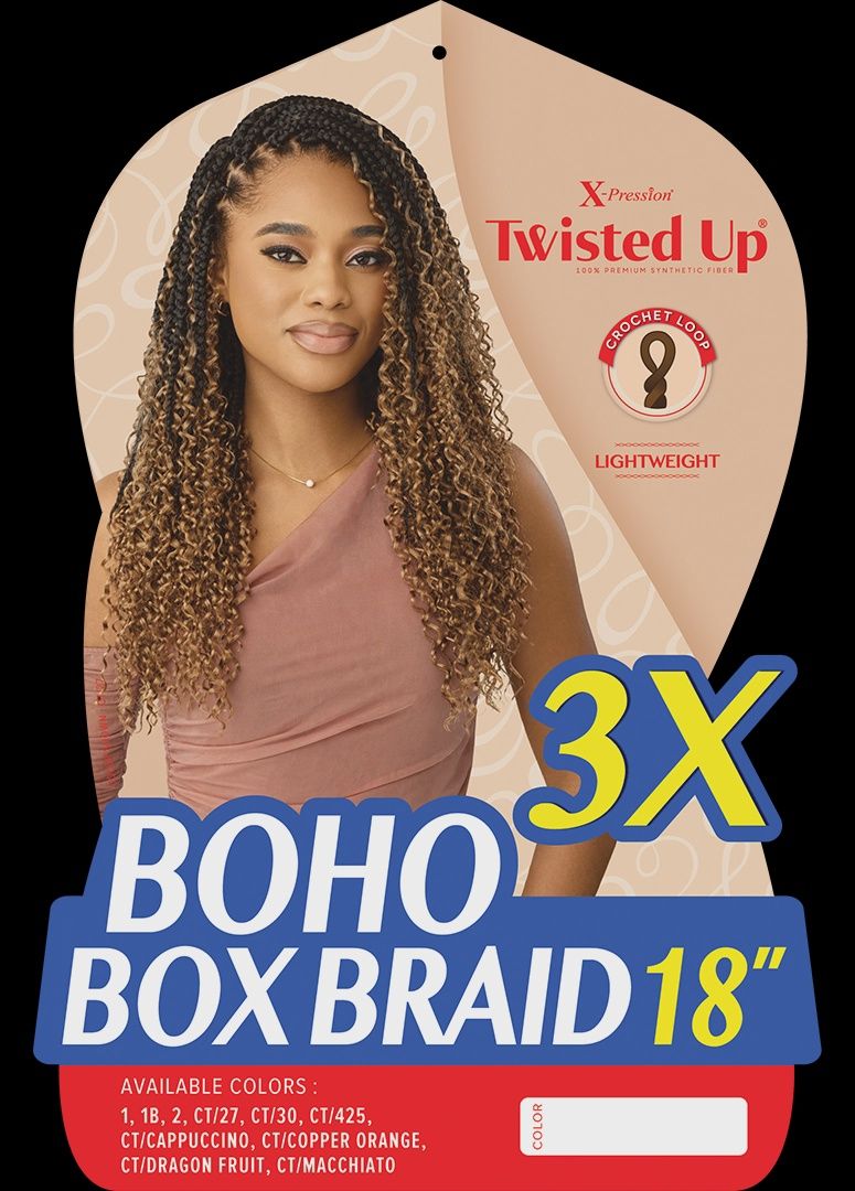 Outre Boho Box Braid 18" - CT/MAC