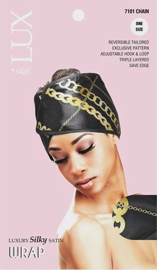 Lux Pattern Luxury Silky Satin Wrap - Assorted