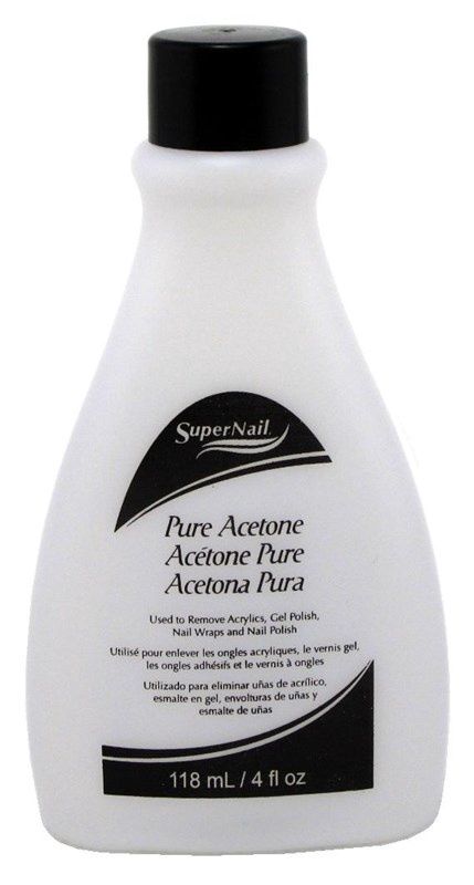 Super Nail Pure Acetone Polish Remover (Clear)