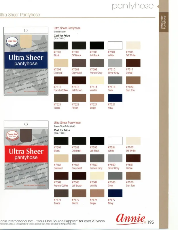 Ultra Sheer Panty Hose