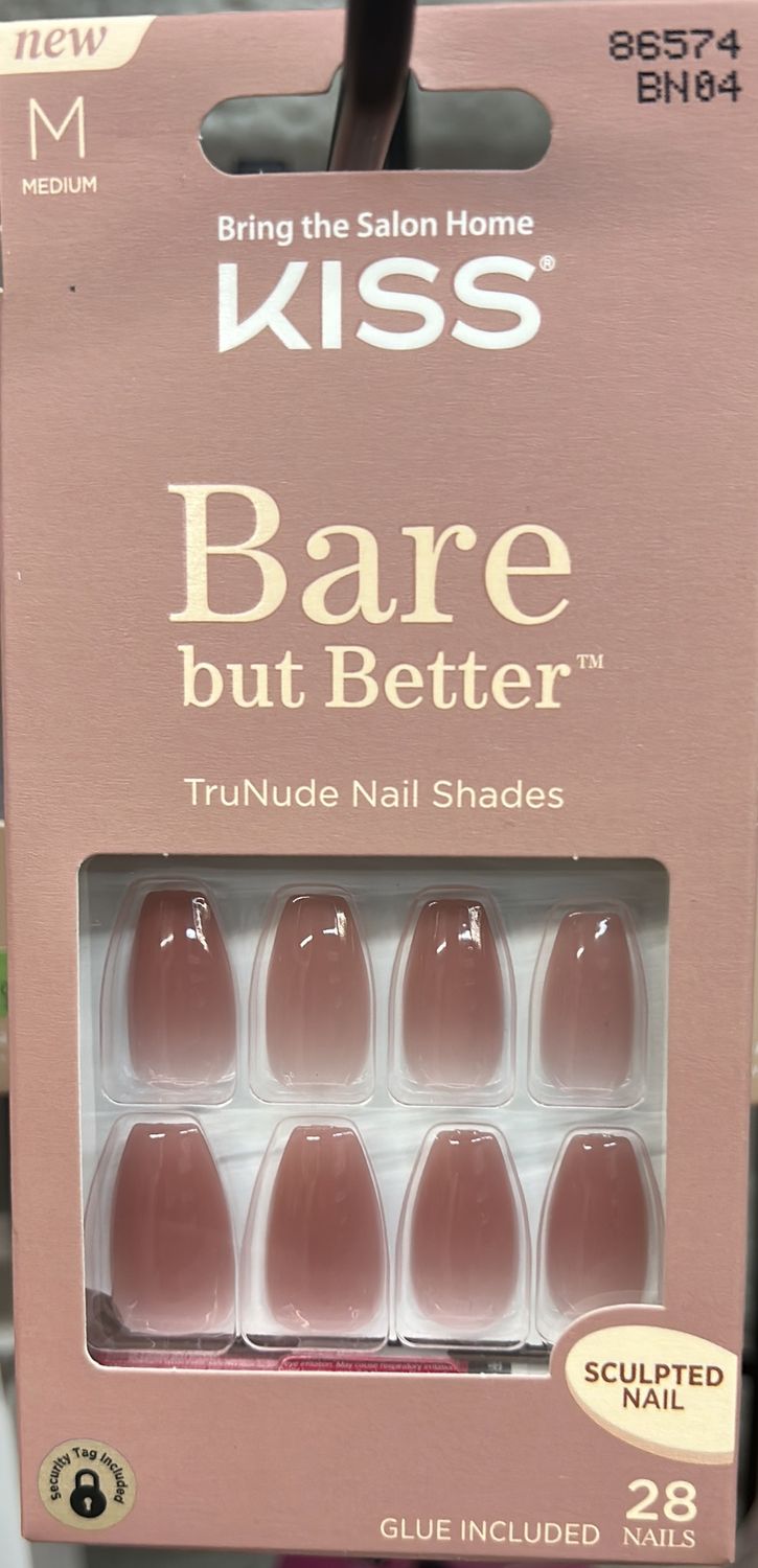 Kiss Bare But Better Nails - Rose