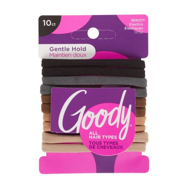 Goody Ouchless Seamless Elastics Neutral