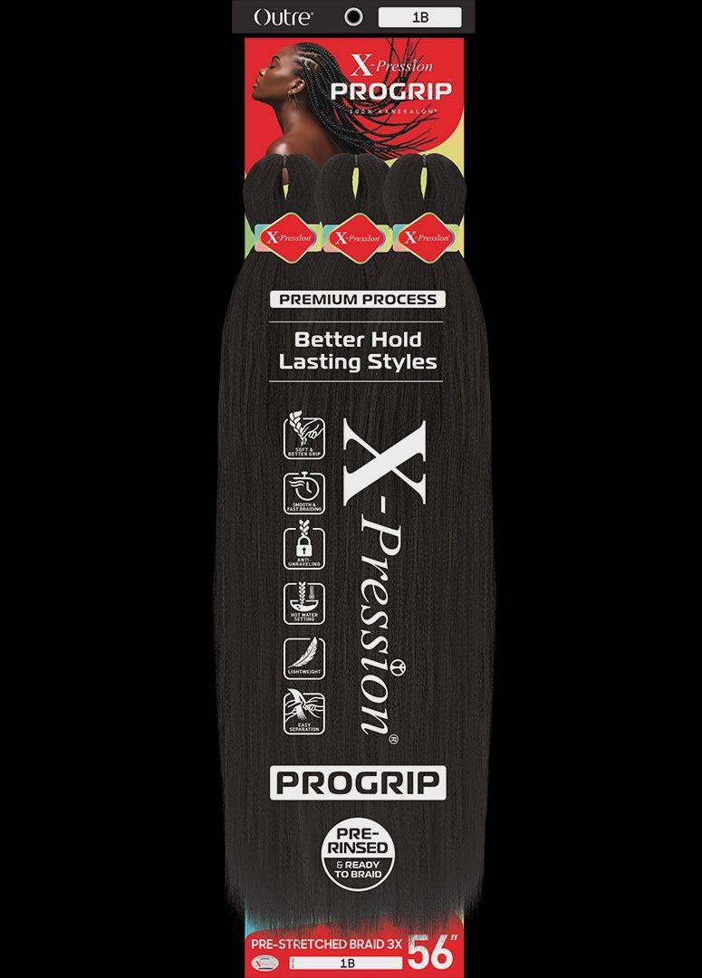 X-pression - Progrip 3x Braid 56" - 1B