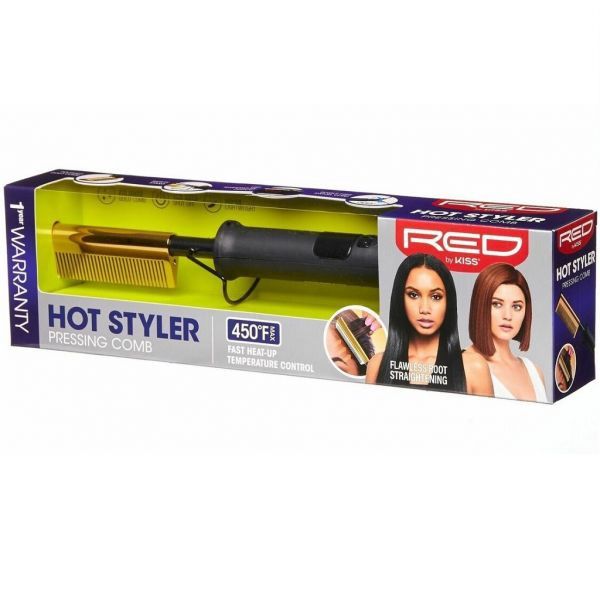 Red by Kiss Hot Styler Pressing Comb