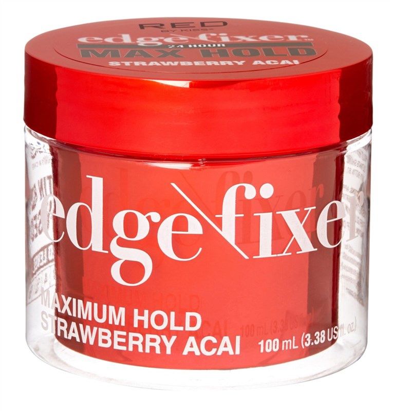 Kiss Red Edge Fixer Max Hold 24 Hr Strawberry
