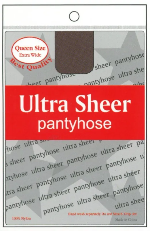 Ultra Sheer Panty Hose Queen Size