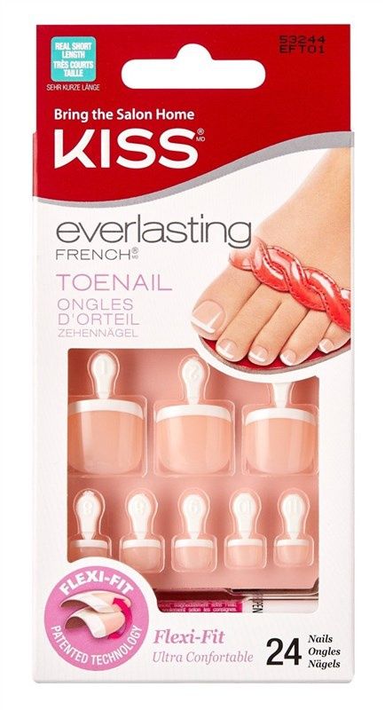 Kiss Everlasting French Toenail Kit