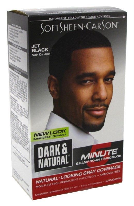 Dark &amp; Natural Color Men, Color: Jet Black