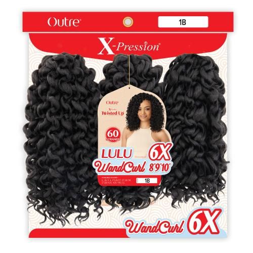 X-pression -Twisted Up - Lulu Wandcurl 8" 9" 10" 6x -1
