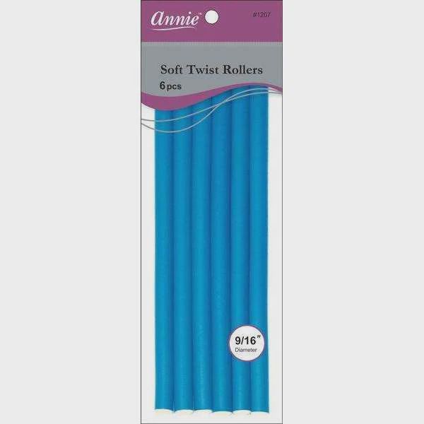 Annie Soft Twist Rollers 9/16”