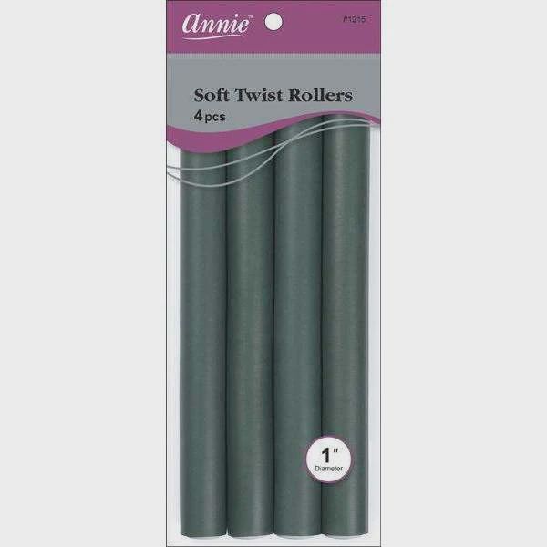 Annie Soft Twist Rollers 1”