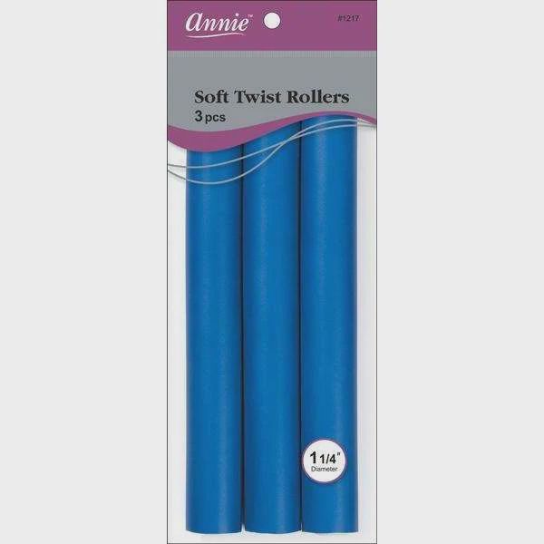 Annie Soft Twist Rollers 1 1/4”