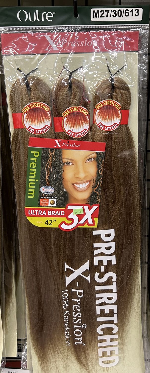 42” Outre 3X Xpression, Color: M27/30/613