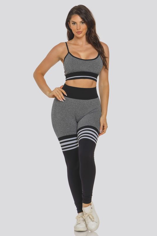 Black/Charcoal 3 Piece Set
