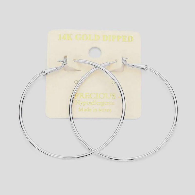 14K Gold Hoop Earrings