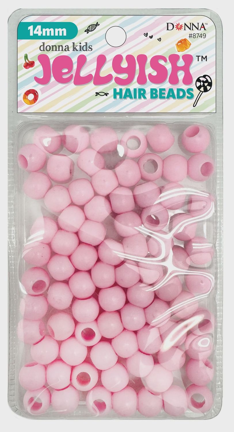 Jellyfish Hair Beads (Soft Beads), Color: Light Pink