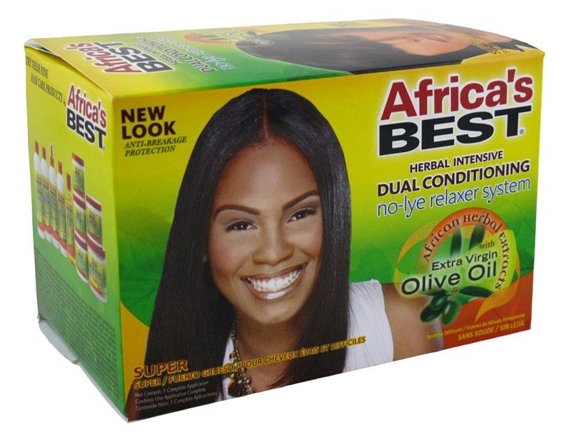 Africa's Best Relaxer Super Dual Conditioning No-Lye System