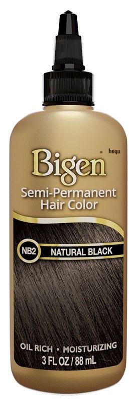 Bigen Semi-Permanent Hair Color, Color: Natural Black