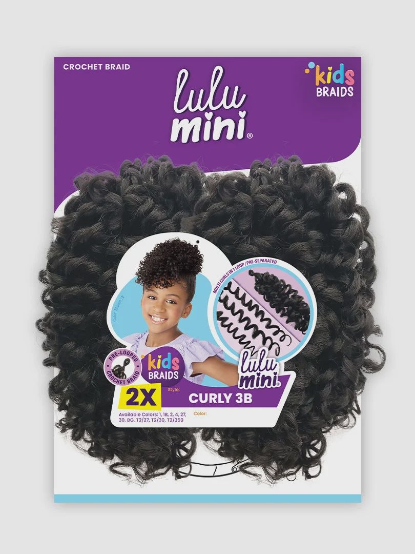 Lulu Mini - SB 2x Coily 3B, Color: 1