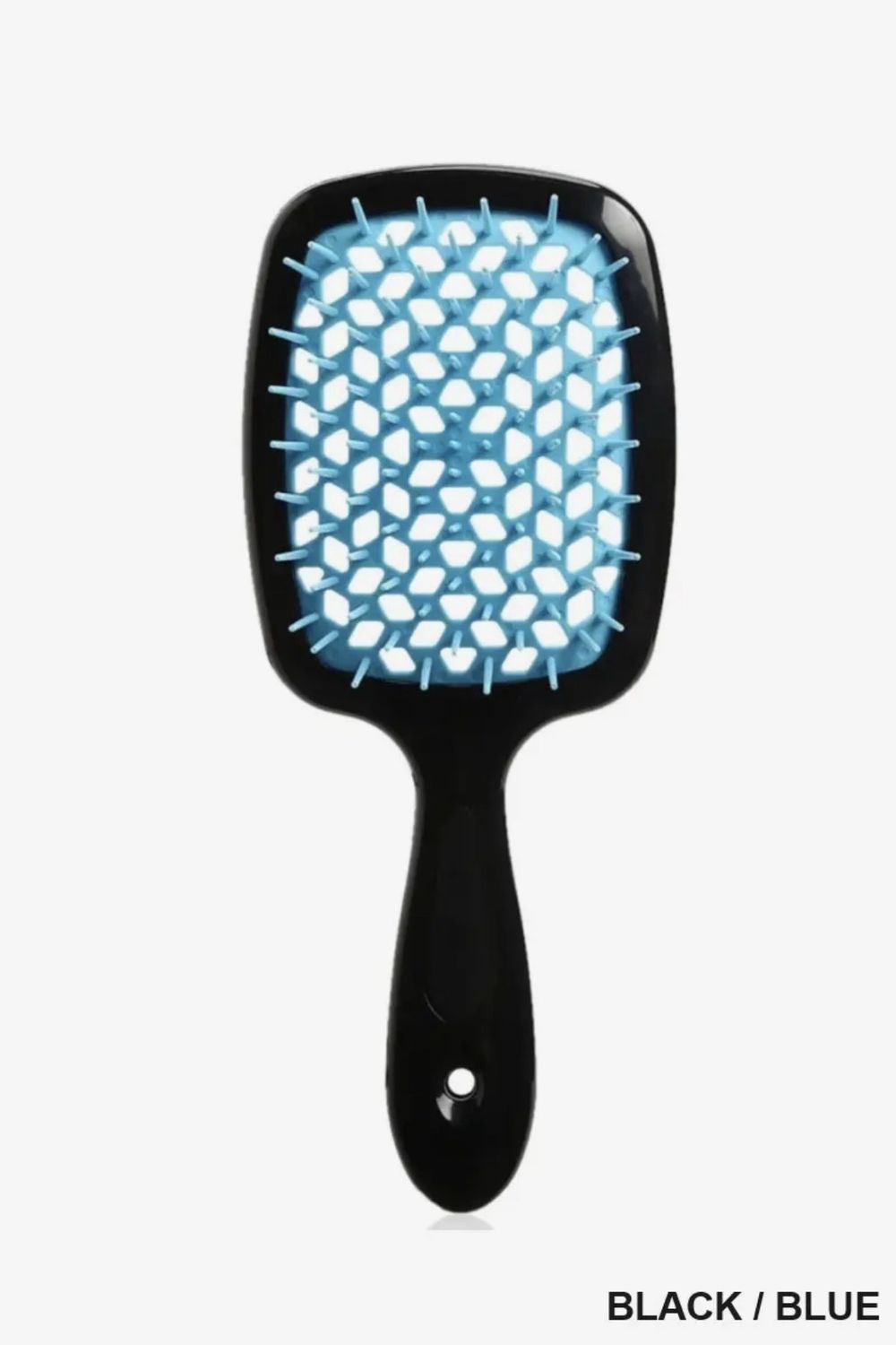 Tik Tok Detangling Hair Massage Comb Brush, Color: Black/Blue