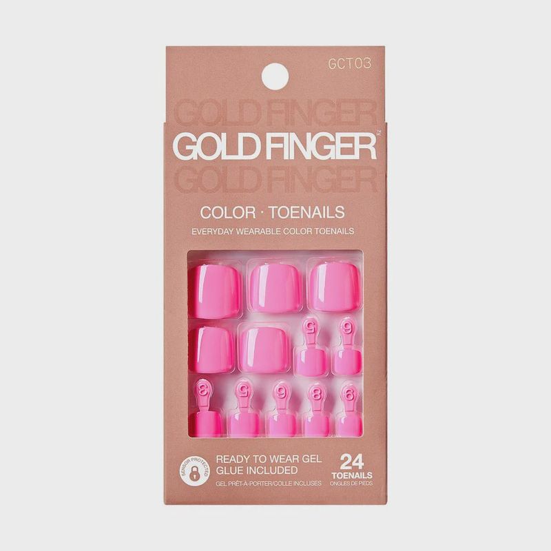 GF Solid Colors Toenails