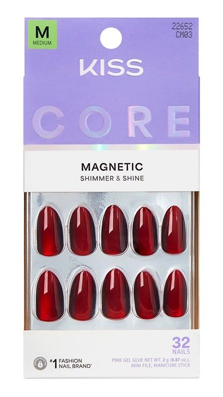 Core Magnetic Nails Press On - Apple Blossom