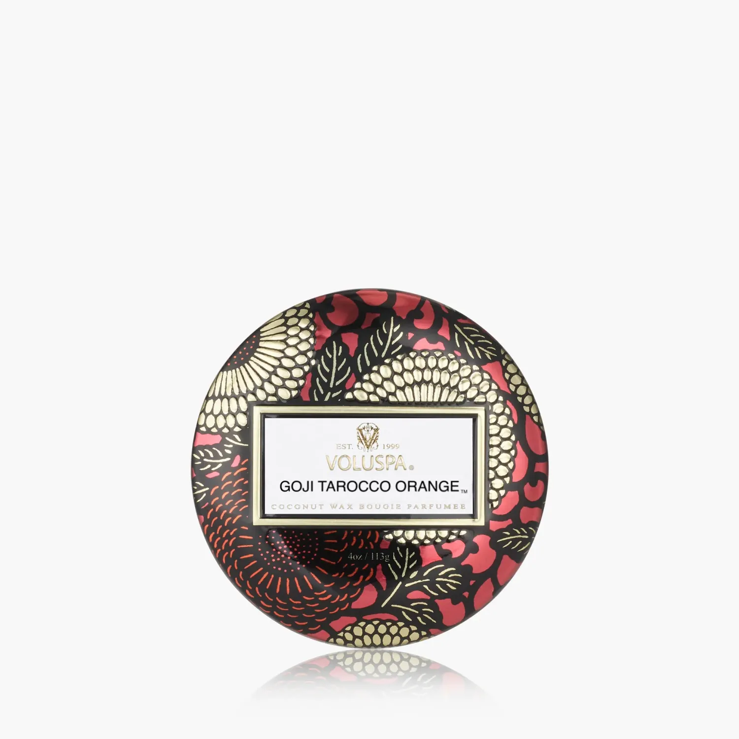 7211 Goji Tarocco Orange Mini Tin Candle