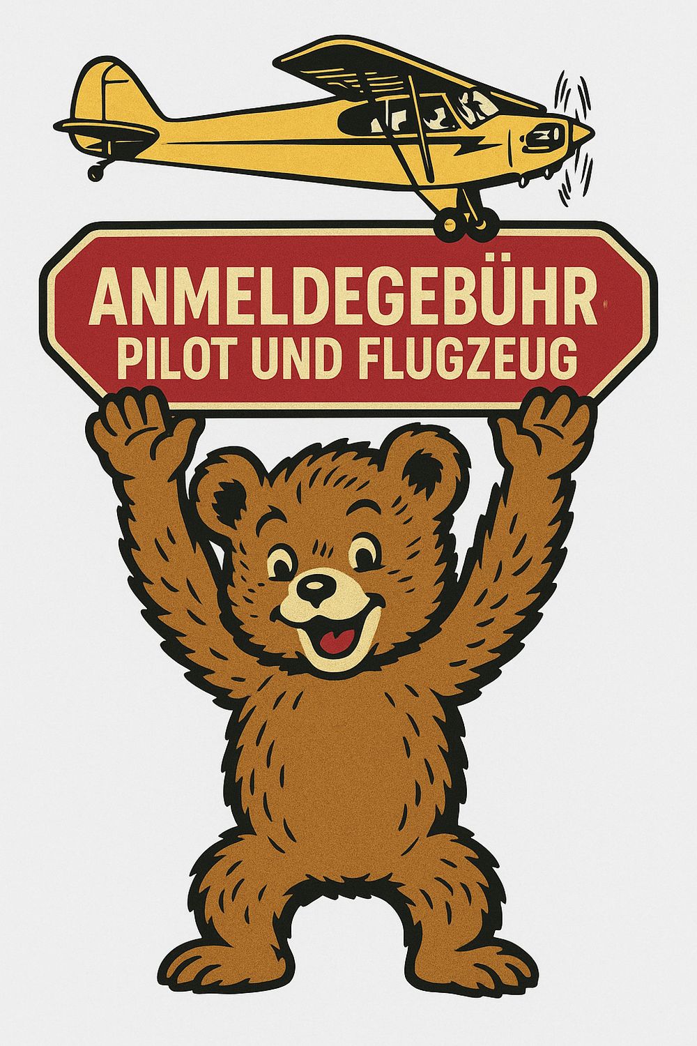 Anmeldegebühr - Pilot und Flugzeug