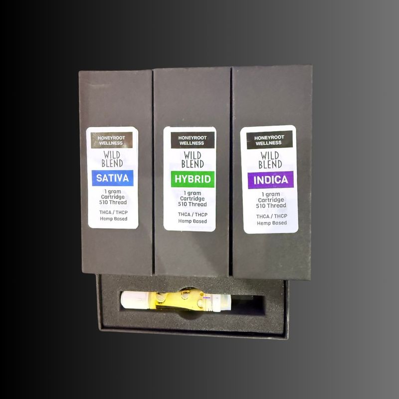 Vape Cartridge - 1 gr Wild Blend - THC Blend Vape Cartridge - 1 gr Wild Blend - THC Blend