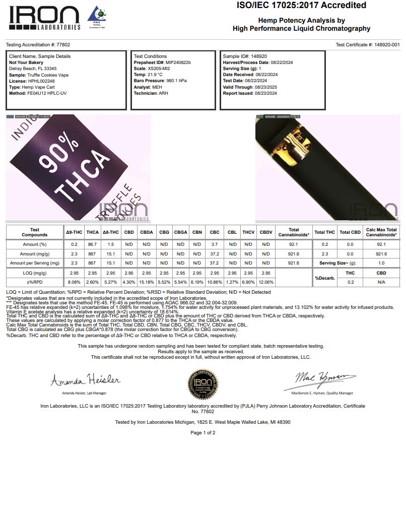 Disposable Vape Pen - 1 gr 90% THCA Disposable Vape Pen - 1 gr 90% THCA