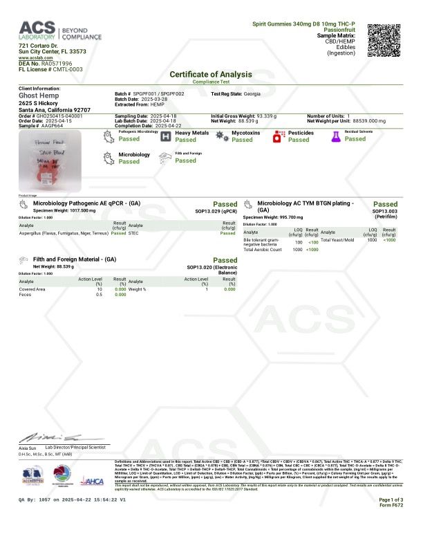 ghost. Spirit Blend Gummies - THC ghost. Spirit Blend Gummies - THC
