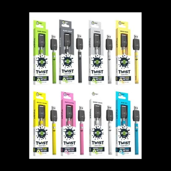Pop Hit Twist Slim Pen - Vape Battery