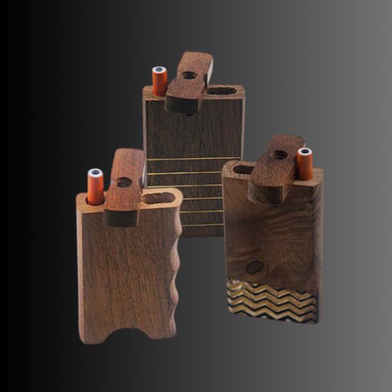 Wooden Dugout w/ One Hitter