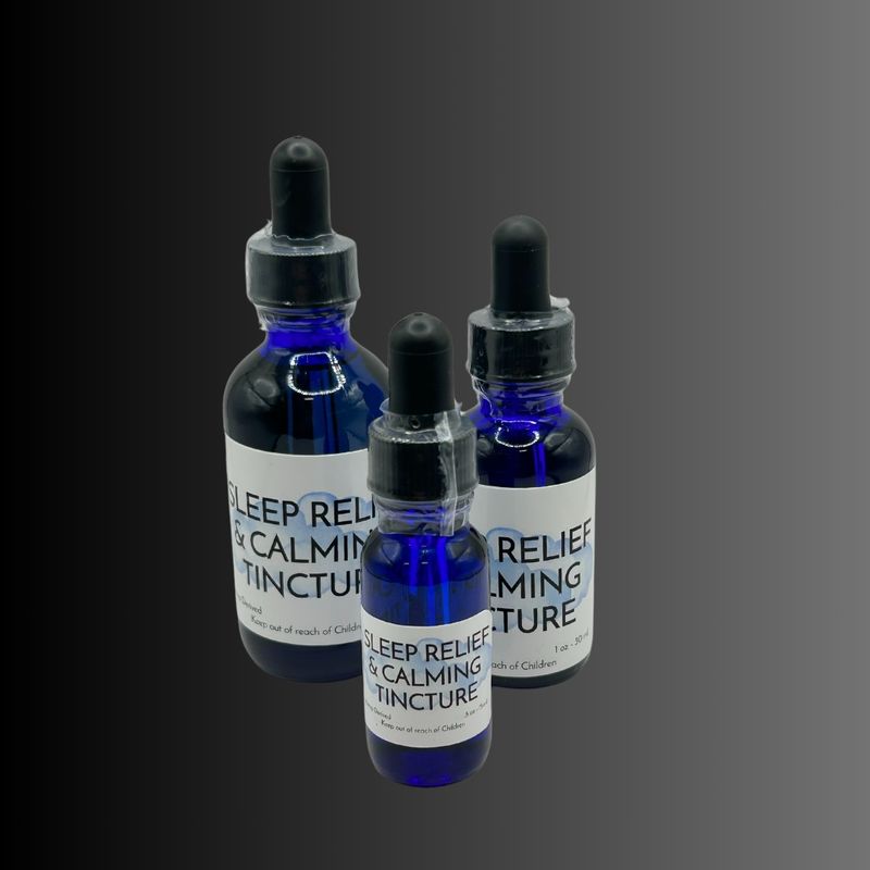 Sleep Relief &amp; Calming Tincture - CBN/CBD