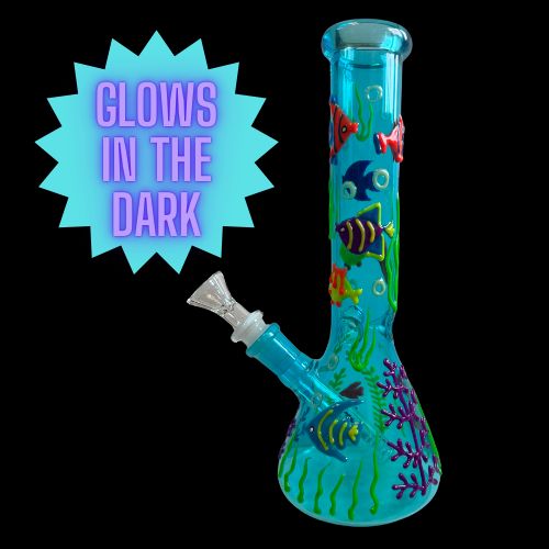 Aquatic Sea Bong - Glows in the Dark