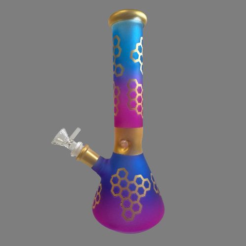 Honeycomb Glass Bong