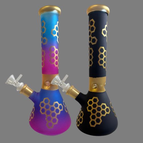 Honeycomb Glass Bong