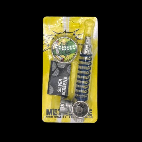 Metal Pipe with Screen &amp; Mini Grinder