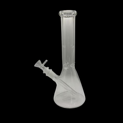 Clear Glass Bongs, Size: Small Beaker