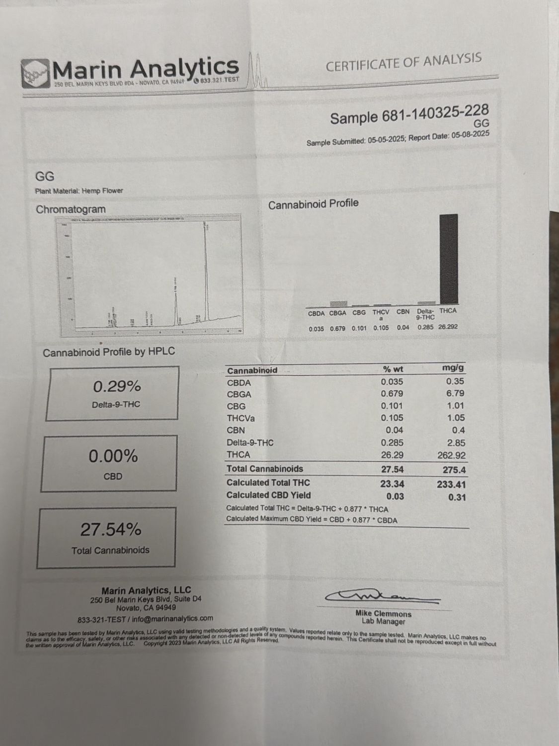 Gorilla Glue - Hybrid Flower
