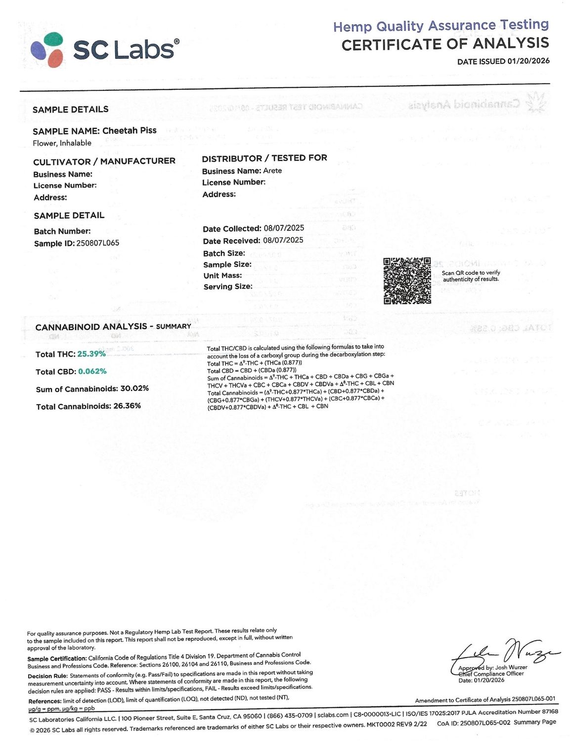 Cheetah Piss - Hybrid Flower