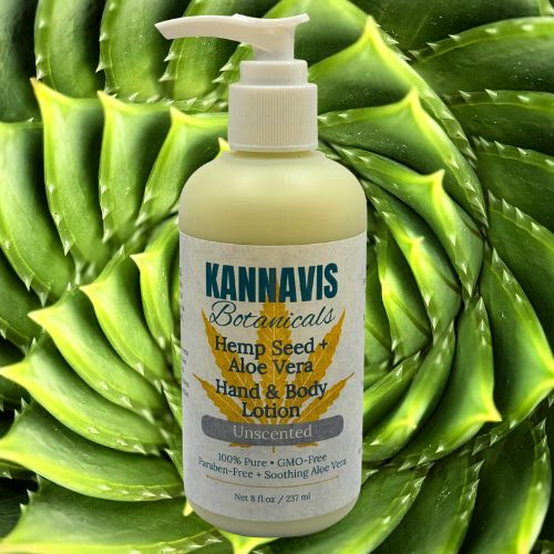 Hemp Seed + Aloe Vera Hand &amp; Body Lotion