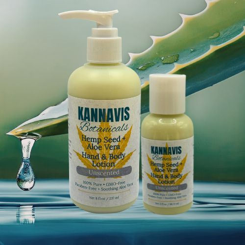 Hemp Seed + Aloe Vera Hand &amp; Body Lotion