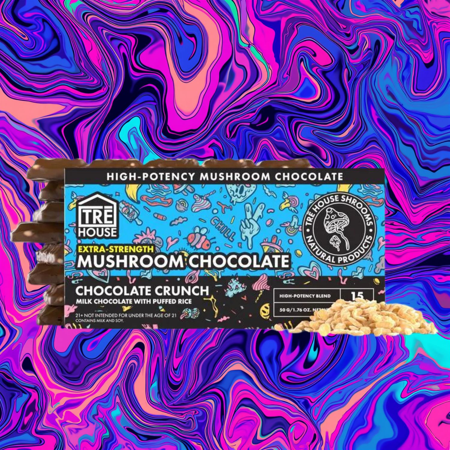 Mushroom Chocolate - Extra Strength