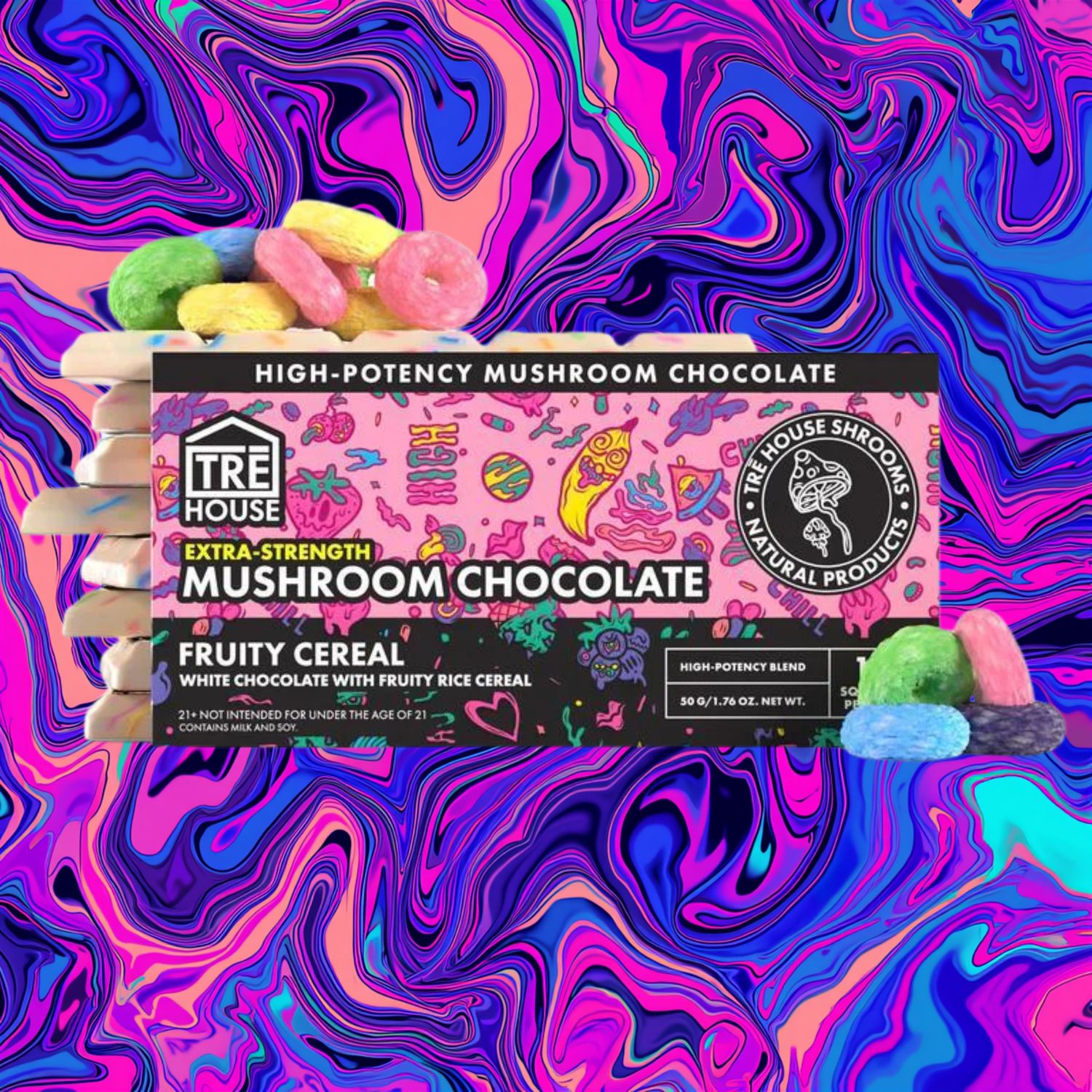Mushroom Chocolate - Extra Strength